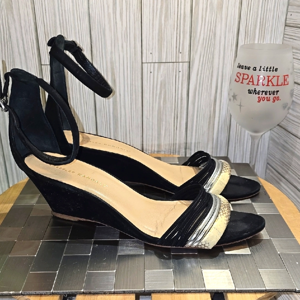 LOEFFLER RANDALL WEDGE SANDALS #110‎
